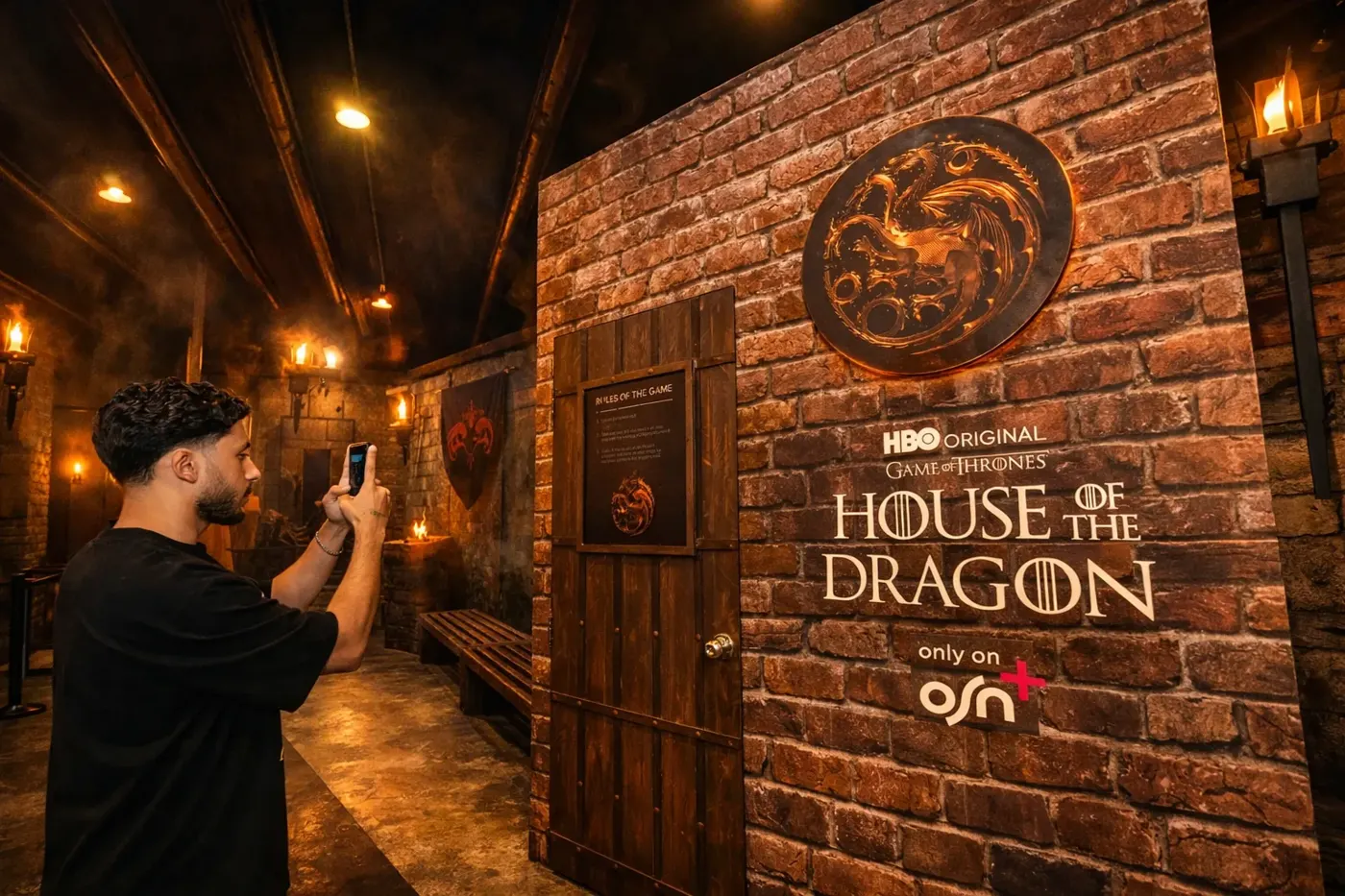 The House of the Dragon world for OSN+ at Gamers8